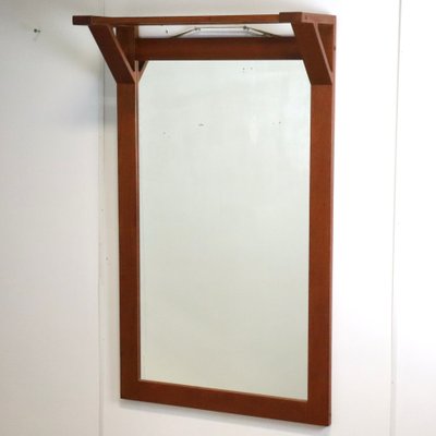 Danish Munklinde Mirror in Wood-FYZ-1322679