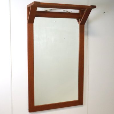 Danish Munklinde Mirror in Wood-FYZ-1322679