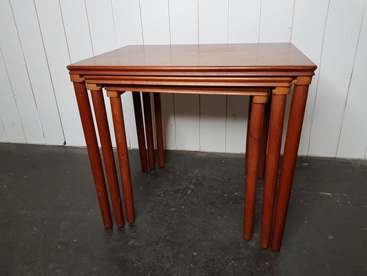 Danish Nesting Tables from Furniture Factories, 1960s, Set of 3-YFS-1421547