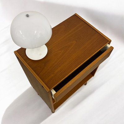 Danish Nightstand in Teak, 1960s-DZY-2042151