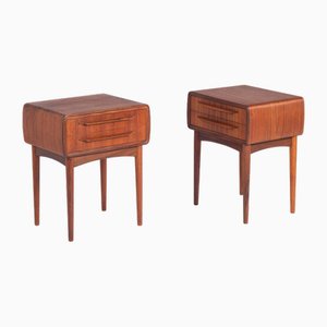 Danish Nightstands by Johannes Andersen, 1960s, Set of 2-ZGQ-2040950