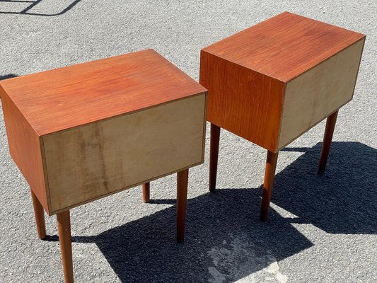 Danish Nightstands in Teak, 1960s, Set of 2-MXB-1318415