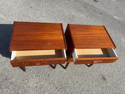 Danish Nightstands in Teak, 1967, Set of 2-MXB-1393071