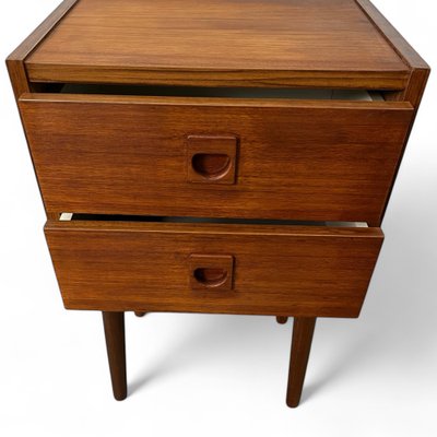 Danish Nightstands in Teak from Brouer Møbelfabrik, 1960s, Set of 2-DZY-2040977