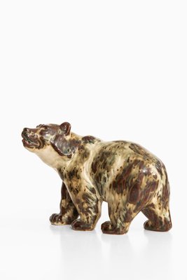 Danish No. 20155 Ceramic Bear by Knud Kyhn for Royal Copenhagen, 1950s-SC-799530