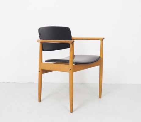 Danish Oak Armchair by P. E. Jorgensen for Farso, 1960s-SN-937400