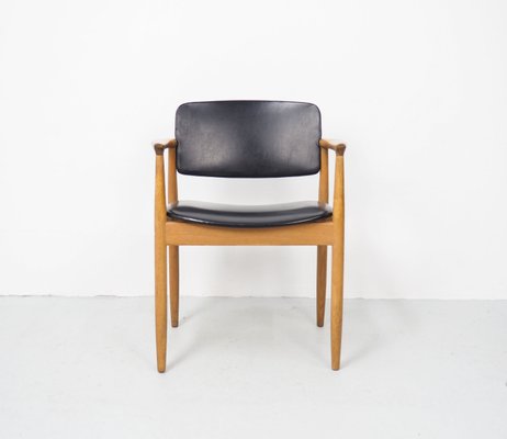 Danish Oak Armchair by P. E. Jorgensen for Farso, 1960s-SN-937400