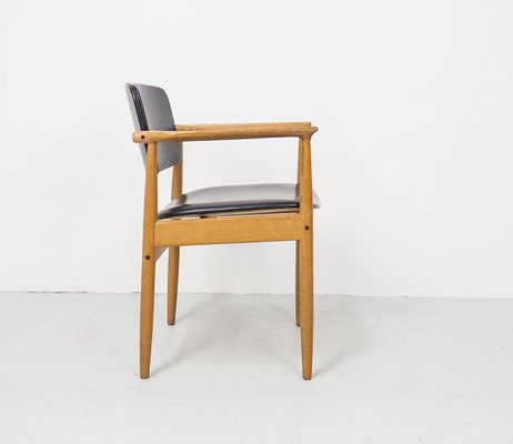 Danish Oak Armchair by P. E. Jorgensen for Farso, 1960s-SN-937400