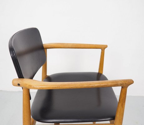 Danish Oak Armchair by P. E. Jorgensen for Farso, 1960s-SN-937400