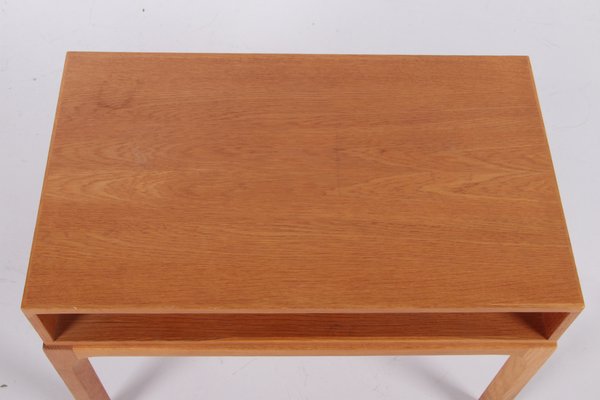 Danish Oak Bedside Table or Side Table by Kai Kristiansen for Aksel Kjerggaard-EZZ-1150916