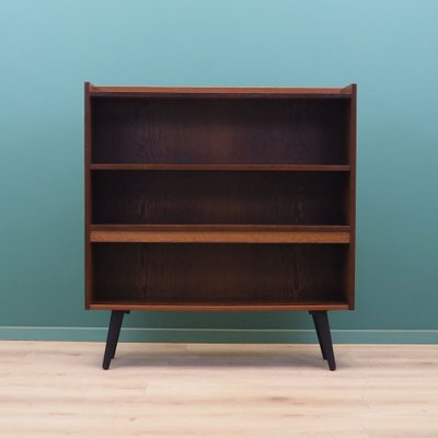 Danish Oak Bookcase, 1970s-VND-1784315