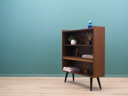 Danish Oak Bookcase, 1970s-VND-1784315