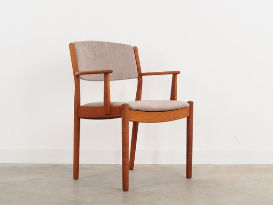 Danish Oak Chair by Poul M. Volther for FDB, 1960s-VND-1323161