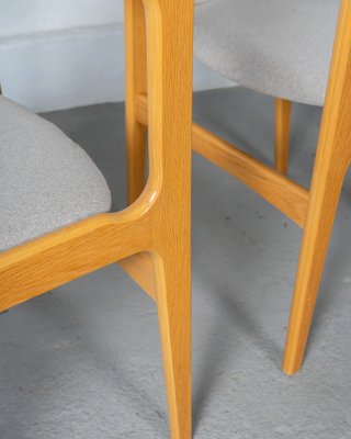 Danish Oak Chairs attributed to Erik Buch for Anderstrup Mobler, 1960s, Set of 2-DIP-2042012