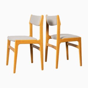 Danish Oak Chairs attributed to Erik Buch for Anderstrup Mobler, 1960s, Set of 2-DIP-2042012