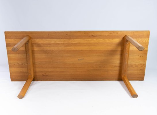 Danish Oak Coffee Table, 1960s-UY-951529