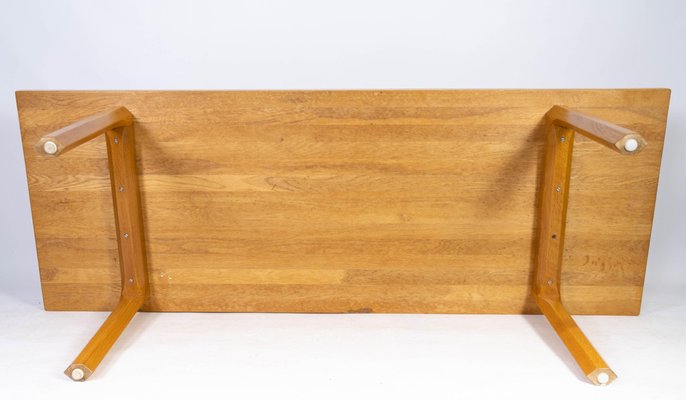 Danish Oak Coffee Table, 1960s-UY-980665