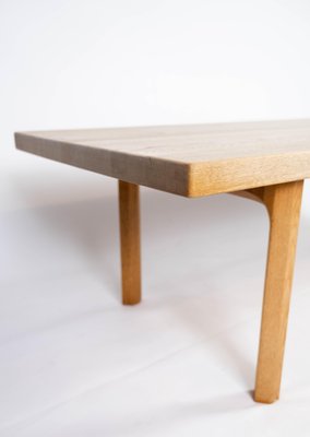 Danish Oak Coffee Table, 1960s-UY-951529