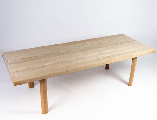 Danish Oak Coffee Table, 1960s-UY-951529