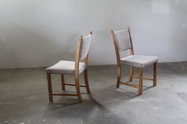 Danish Oak Dining Chairs by Henning Kjærnulf, 1960s, Set of 6-QNP-2016520