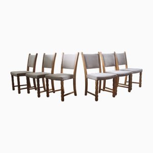 Danish Oak Dining Chairs by Henning Kjærnulf, 1960s, Set of 6-QNP-2016520