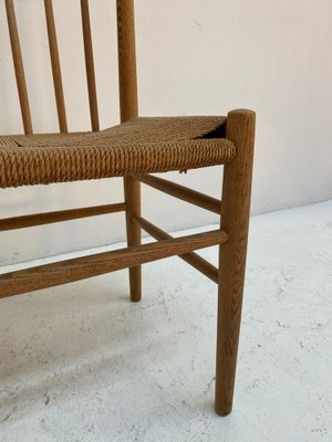 Danish Oak Dining Chairs by Jørgen Bækmark for FDB, 1950s, Set of 6-QVY-1751845