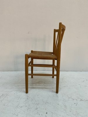 Danish Oak Dining Chairs by Jørgen Bækmark for FDB, 1950s, Set of 6-QVY-1751845