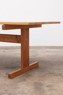 Danish Oak Dining Table by Hans J. Wegner for Andreas Tuck, 1960s-EZZ-1728862