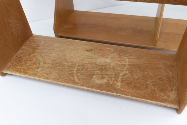 Danish Oak Shelves by Hans J. Wegner for Ry Møbler, 1950s. Set of 2-WIX-2036867