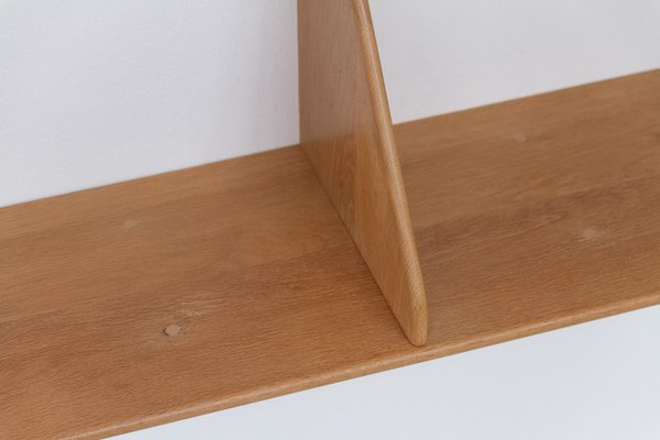 Danish Oak Shelves by Hans J. Wegner for Ry Møbler, 1950s. Set of 2-WIX-2036867