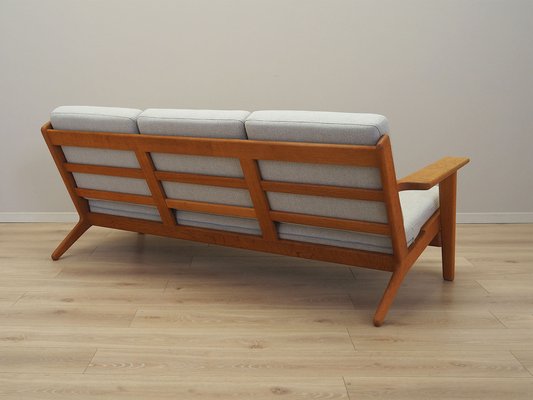 Danish Oak Sofa by Hans J. Wegner for Getama, 1960s-VND-1801157