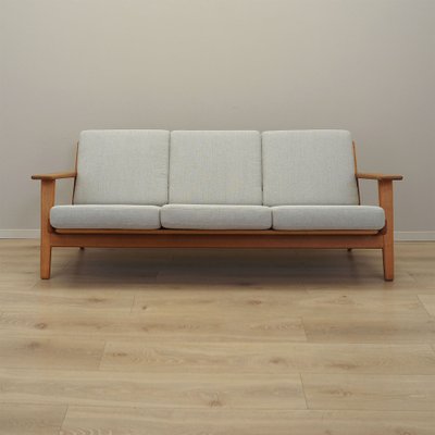 Danish Oak Sofa by Hans J. Wegner for Getama, 1960s-VND-1801157