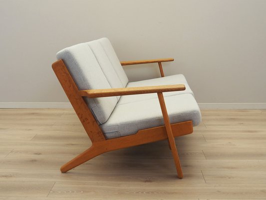 Danish Oak Sofa by Hans J. Wegner for Getama, 1960s-VND-1801157