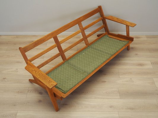 Danish Oak Sofa by Hans J. Wegner for Getama, 1960s-VND-1801142