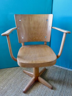 Danish Office Swivel Chair by Magnus Stephensen for Fritz Hansen, 1940s-AC-906450