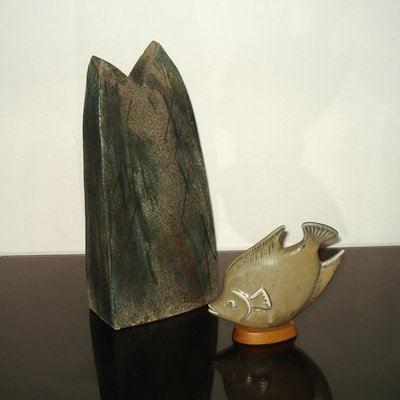 Danish Peak Ceramic Sculpture by Anna K. Johannsdottir-YGE-997768