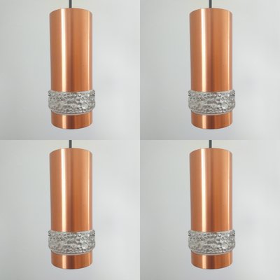 Danish Pendant Lamps, 1970s, Set of 5-TZ-587248