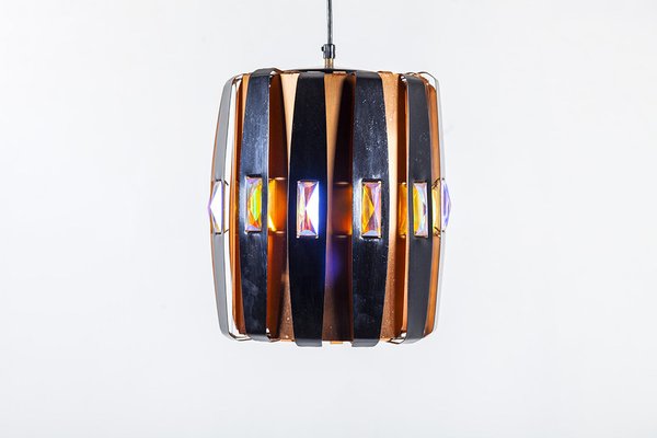 Danish Pendant Light by Werner Schou for Coronell, 1960s-QVY-1798835