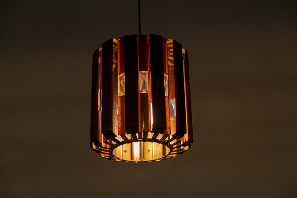 Danish Pendant Light by Werner Schou for Coronell, 1960s-QVY-1798845