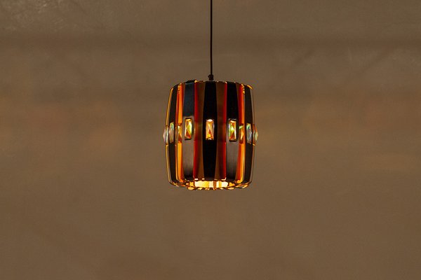 Danish Pendant Light by Werner Schou for Coronell, 1960s-QVY-1798835