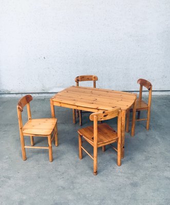 Danish Pine Chairs, 1975, Set of 4-RQV-1316842