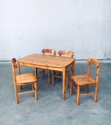 Danish Pine Chairs, 1975, Set of 4-RQV-1316842