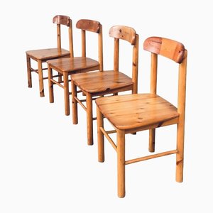 Danish Pine Chairs, 1975, Set of 4-RQV-1316842