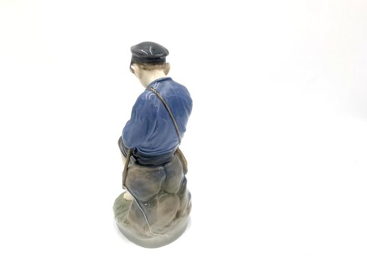 Danish Porcelain Figurine of a Boy With a Stick from Royal Copenhagen-BXB-1191292