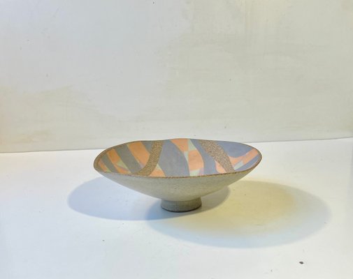 Danish Postmodern Glazed Stoneware Bowl by Bing & Grøndahl, 1970s-LCR-2016211