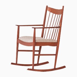 Danish Rocking Chair by Helge Sibast for Sibast, 1960s-VWQ-1794270