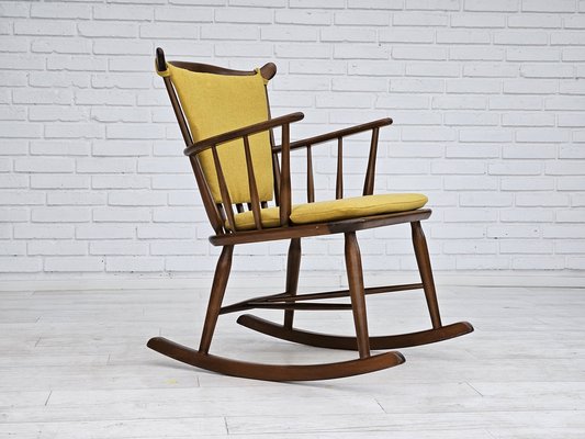 Danish Rocking Chair from Farstrup Stolefabrik, 1960-1970s-TMW-1703776