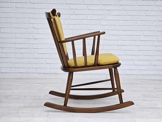 Danish Rocking Chair from Farstrup Stolefabrik, 1960-1970s-TMW-1703776