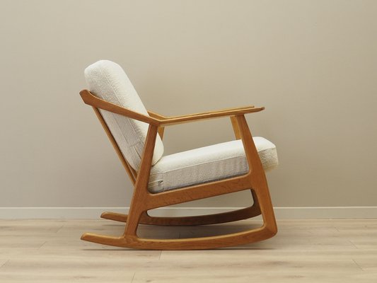 Danish Rocking Chair in Oak by H. Brockmann Petersen for Randers Furniture Factory, 1960s-VND-1259186