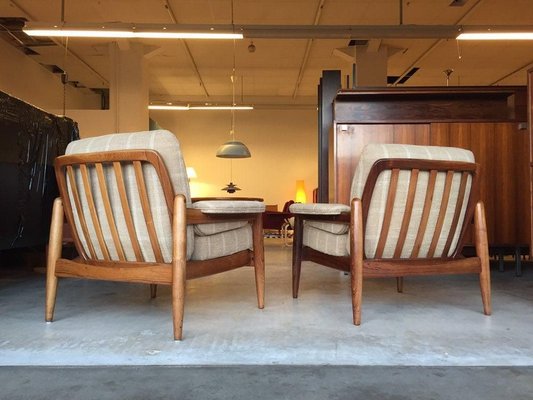 Danish Rosewood and Teak Armchair, 1960s-WSA-831249